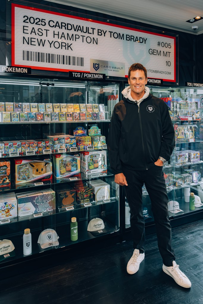 Om Brady at the tape cutting ceremony on May 22, 2025.