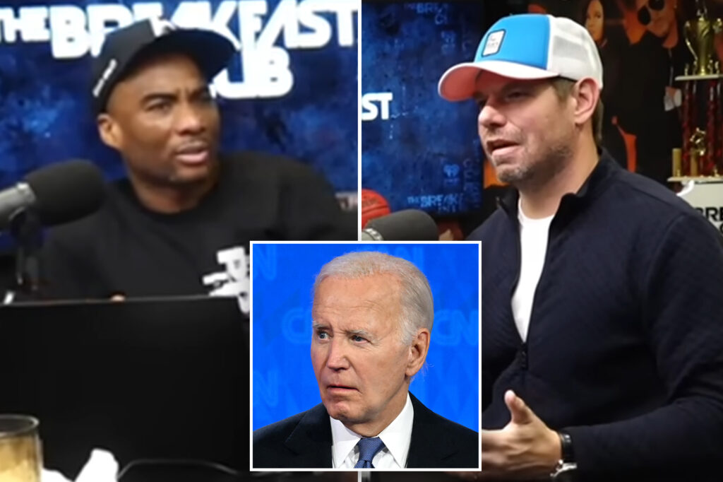 Charlamagne Grills Eric Swalwell about if you can trust Dems after they had "lied so long" on Biden