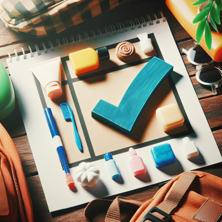 travel-sized toiletries checklist for students