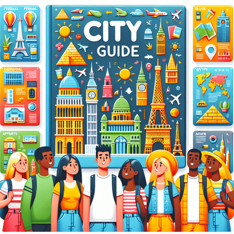 student city guides filled with local tips for budget travel
