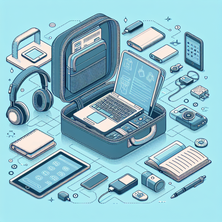 essential electronics for efficient student travel