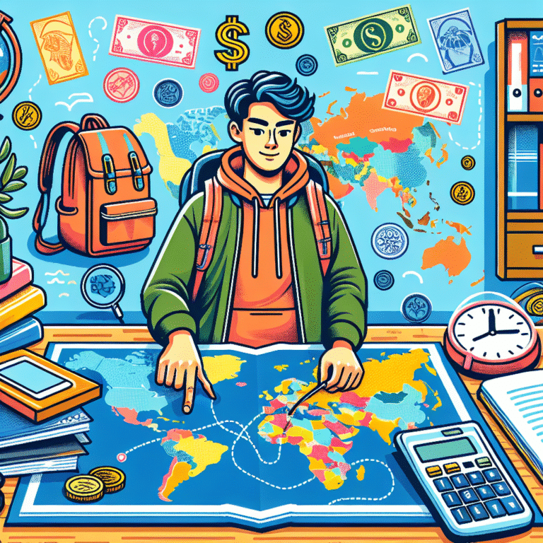 how to effectively plan a budget trip as a student