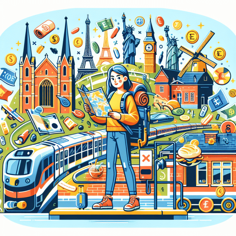 student travel guide for exploring Europe on a budget