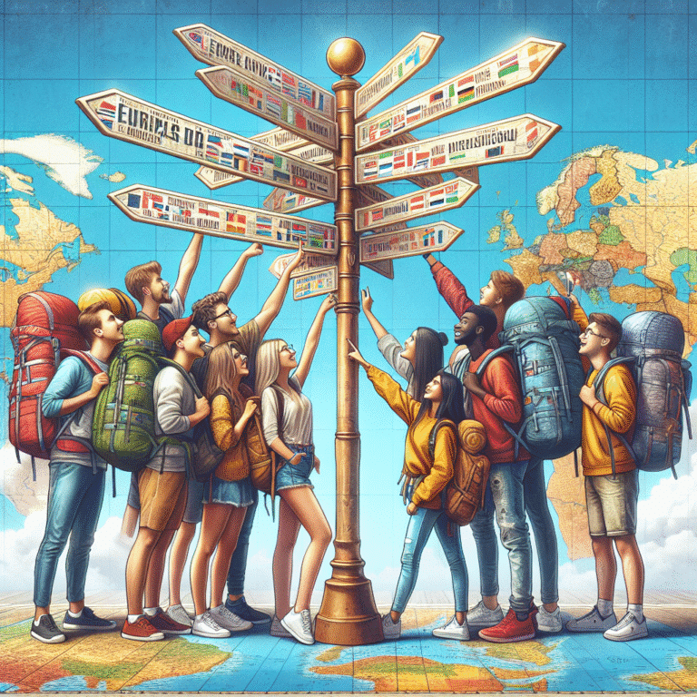 student travel guide for Erasmus program participants