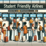 student-friendly airlines with perks