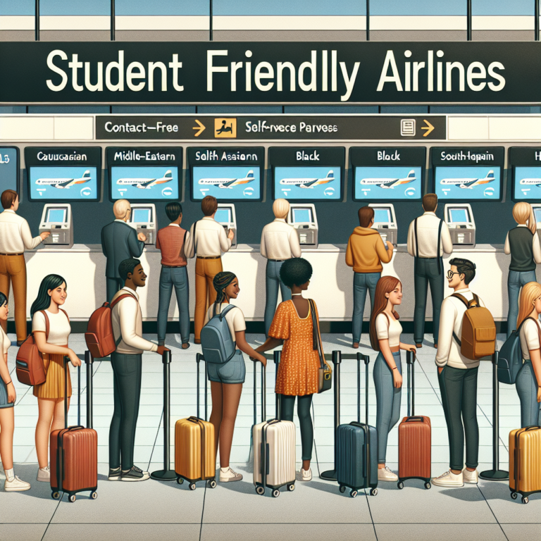 student-friendly airlines with perks