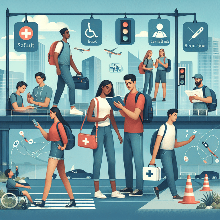 how to travel safely as a student