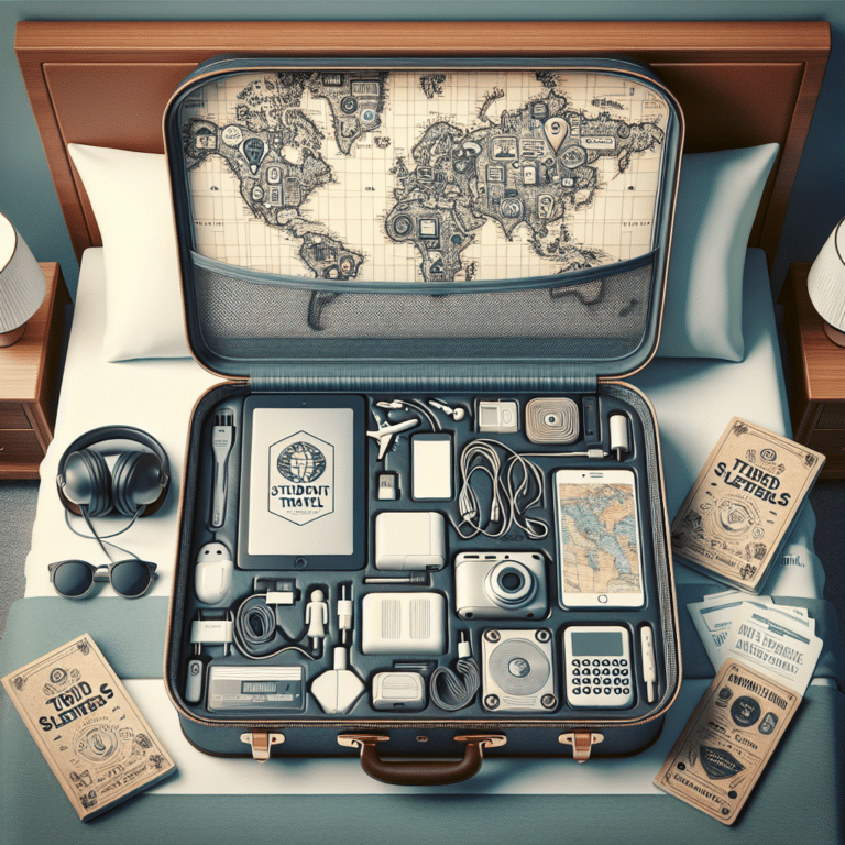 electronics to pack for student travel