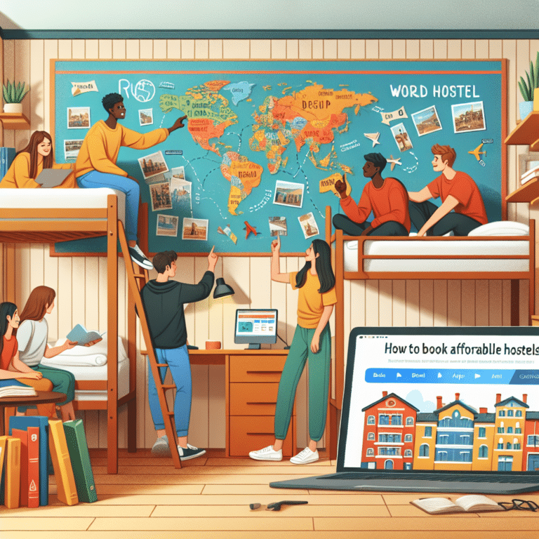how to book affordable hostels on a budget for students
