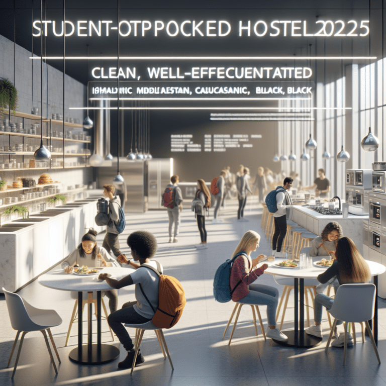 student-friendly hostels with kitchen facilities in 2025