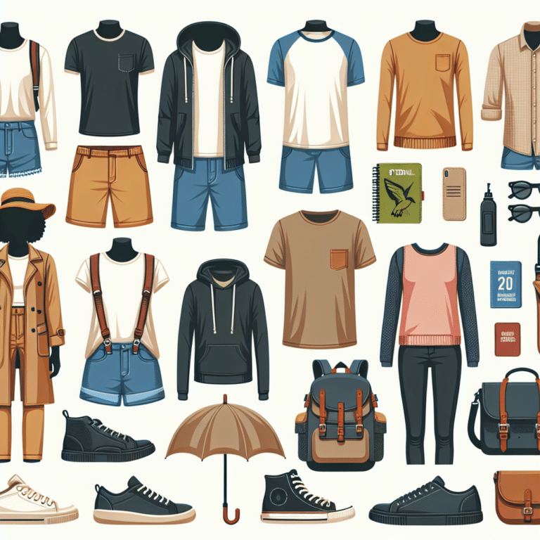 clothing essentials for student travelers