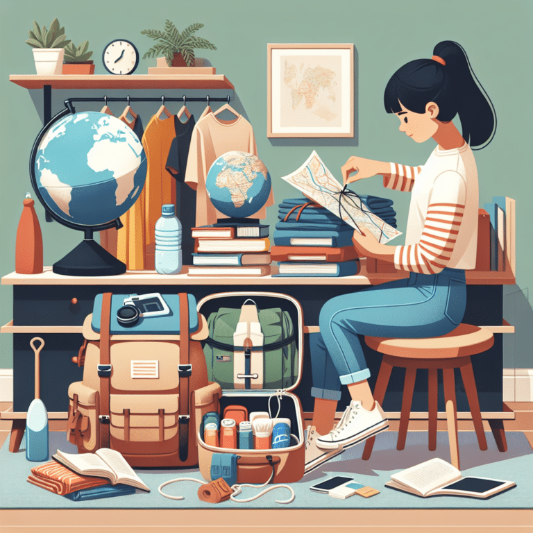 budget travel packing tips for students