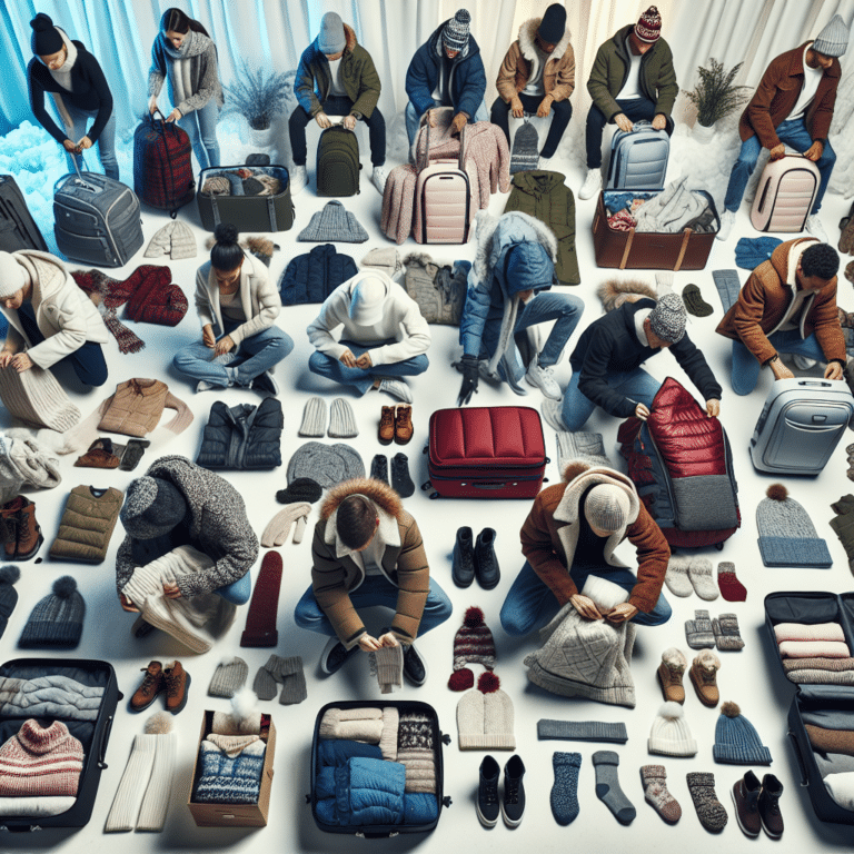 packing strategies for winter trips as a student