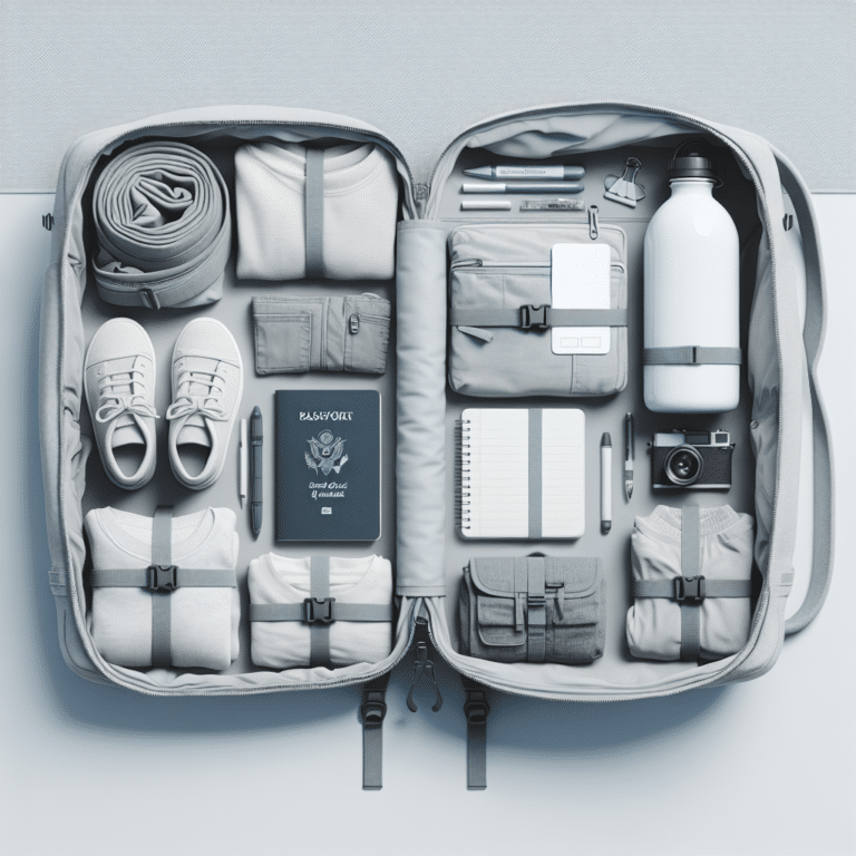 minimalist packing tips for student travelers