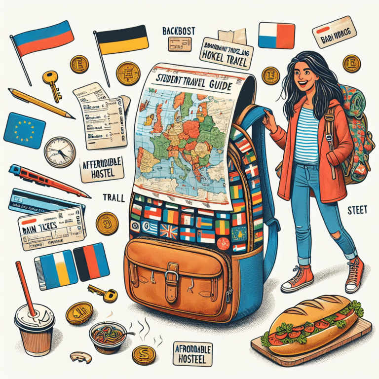 student travel guide to Europe on a budget