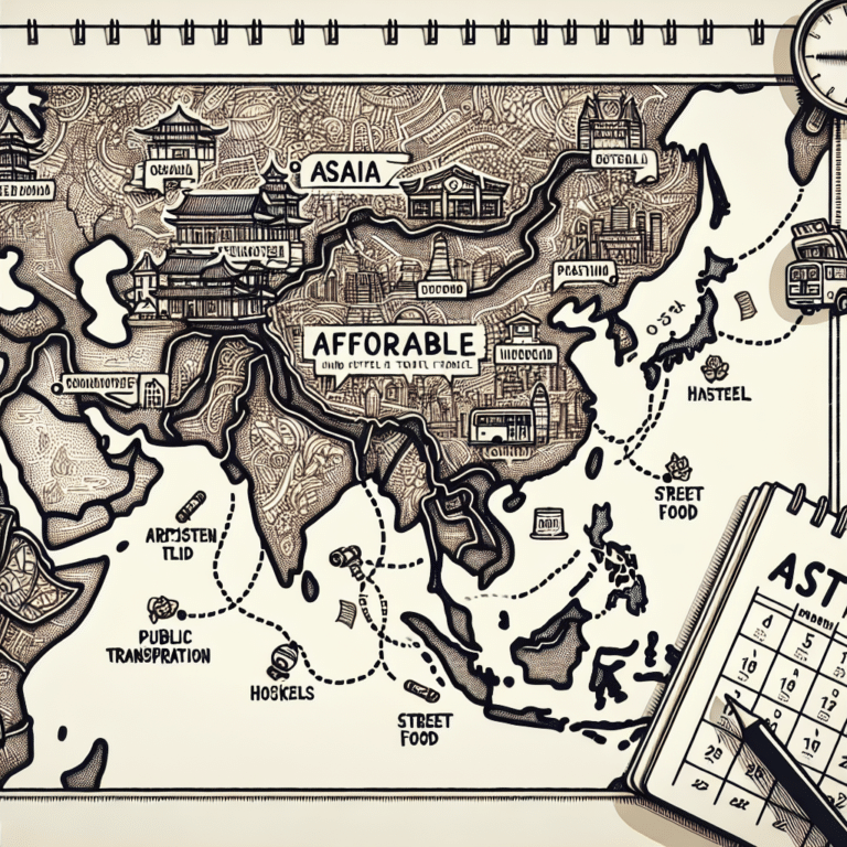 cheap travel destinations in Asia for students in 2025
